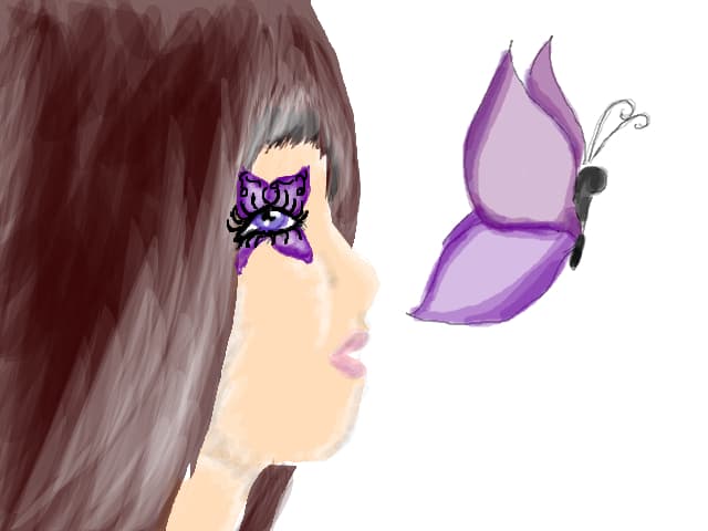 fly fly butterfly