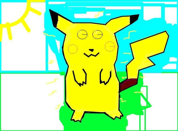Pikachu gata sa isi foloseasca puterile!