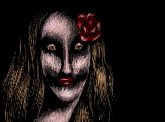 black rose