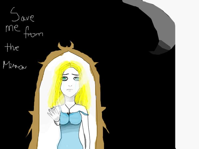 Save me from the mirror..T_T