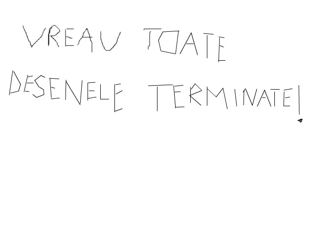 vreau toate desenele terminate