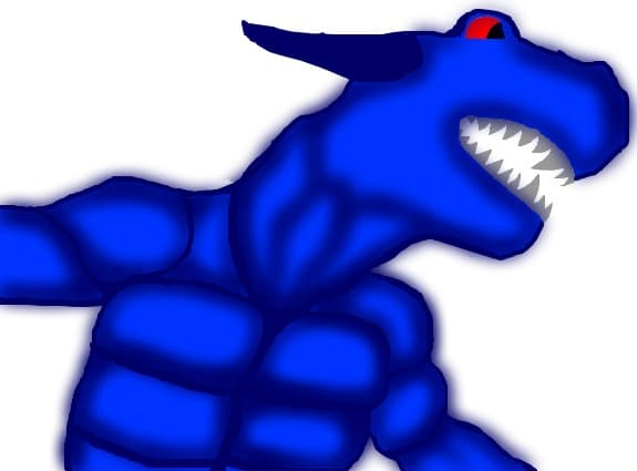 THE BLUE DRAGON