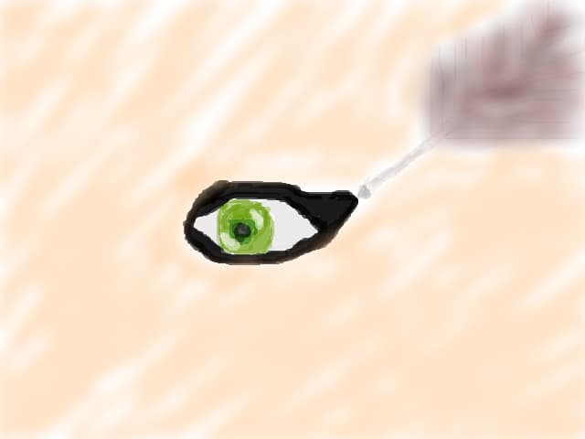 Green eye