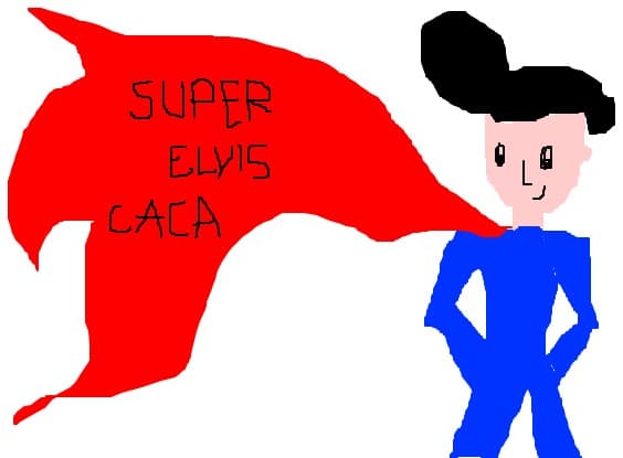 super elvis caca