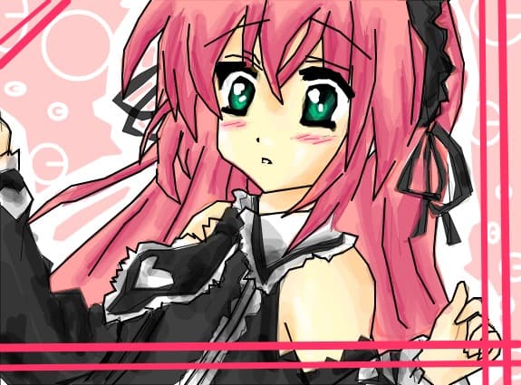Anime Kawaii Girl..X( ppft... mrg asa greeu