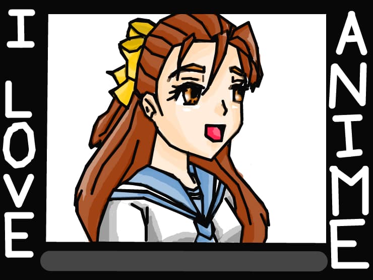 I love anime