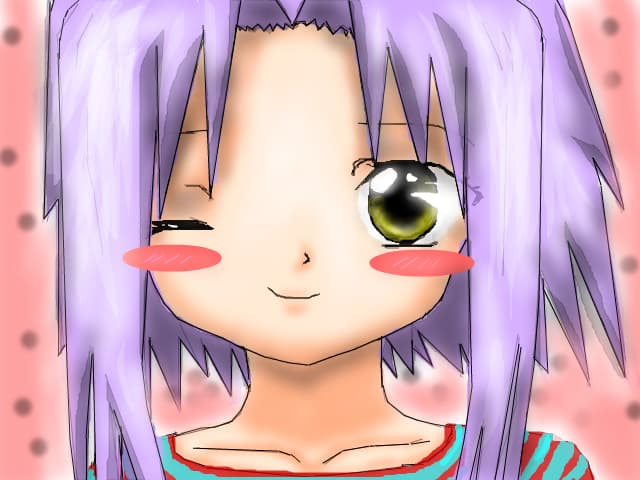 O fata anime!