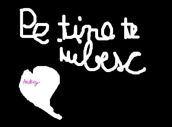 pe tine te iubesc