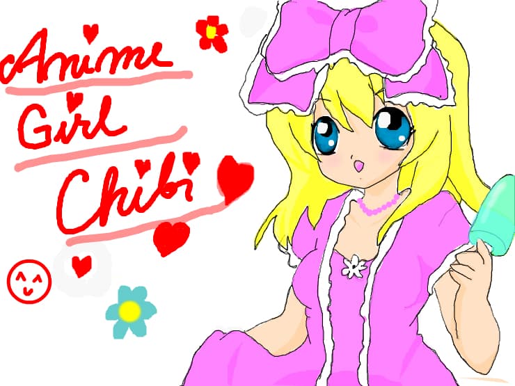 anime chibi girl