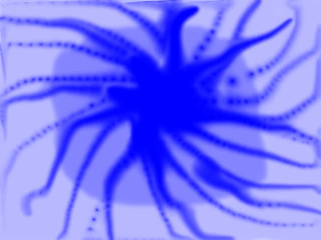 blue