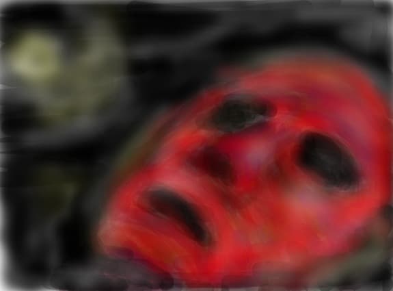 Moon;Red mask