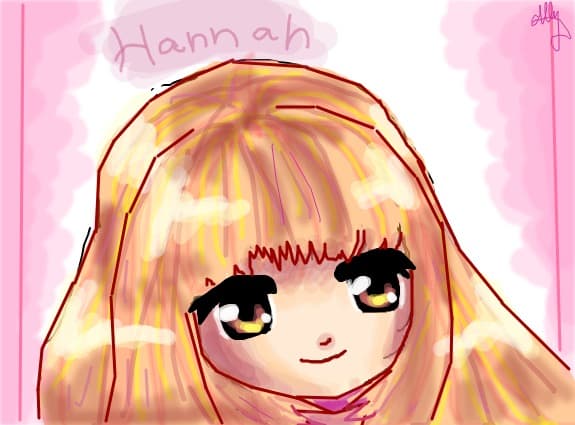 Hannah Anime(din imaginatie..mare se vede cv mai bn..)