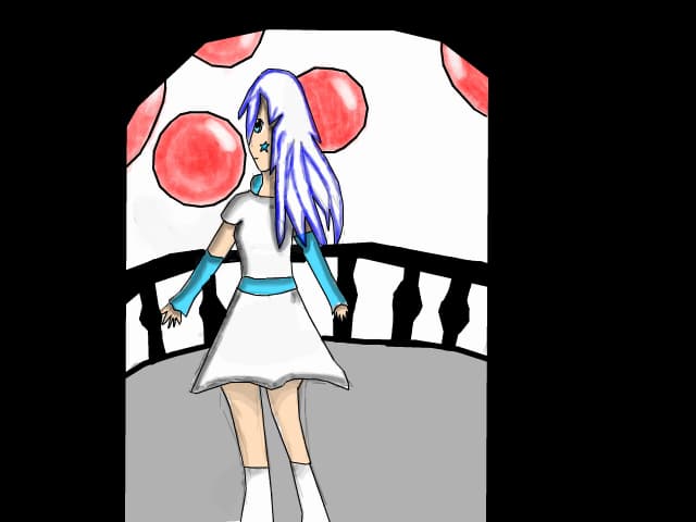 anime girl(dati mare ca e color)