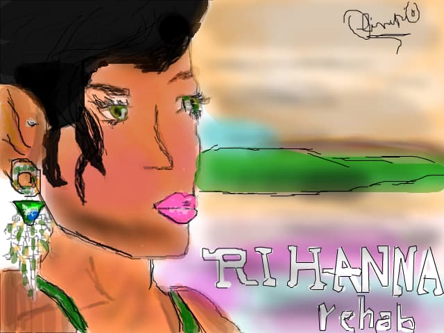 rihanna REHAB (nu seamana deloc app mici  modificari genetice :)) (