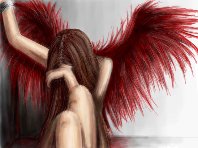 Sad Fallen Angel......:(
