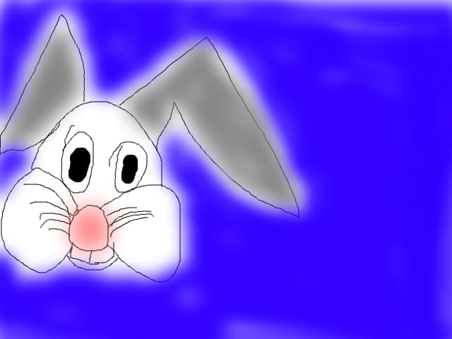 AN EASTER BUNNY