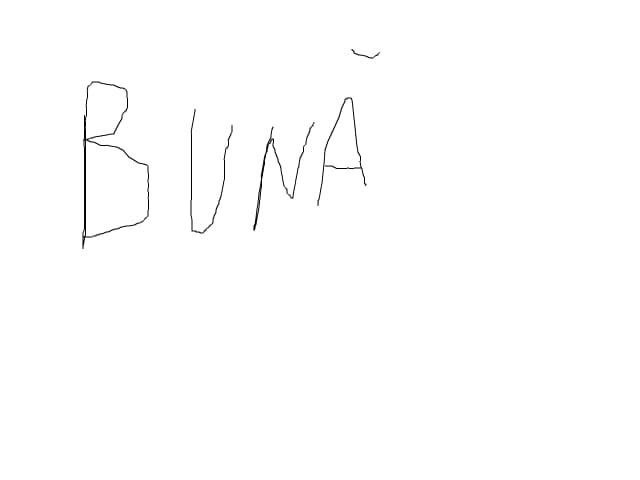 buna sunt nou