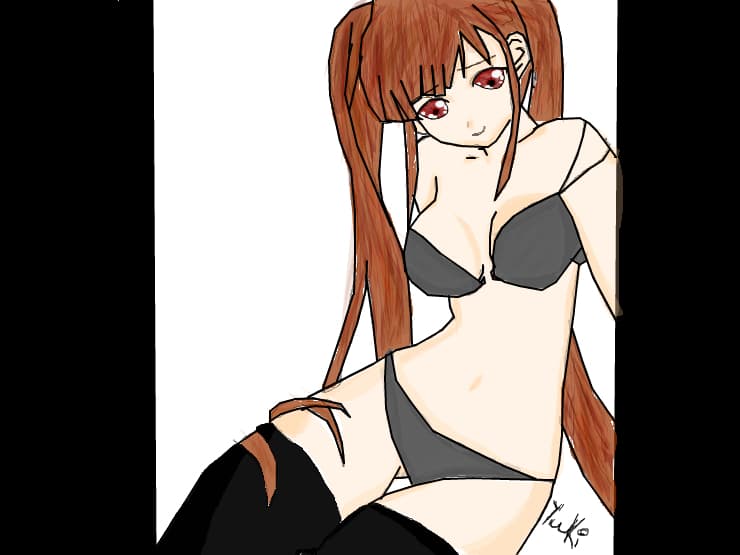 Anime ecchi girl