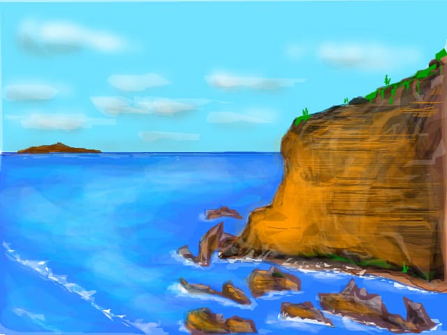stanca in ocean