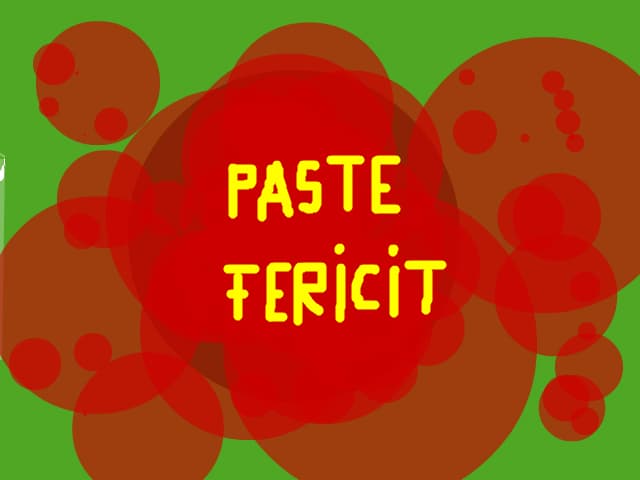 Paste fericit