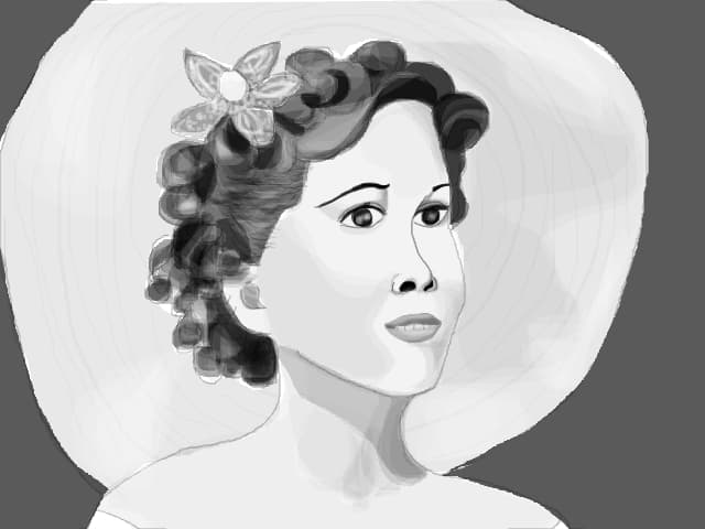 Another lady with a hat