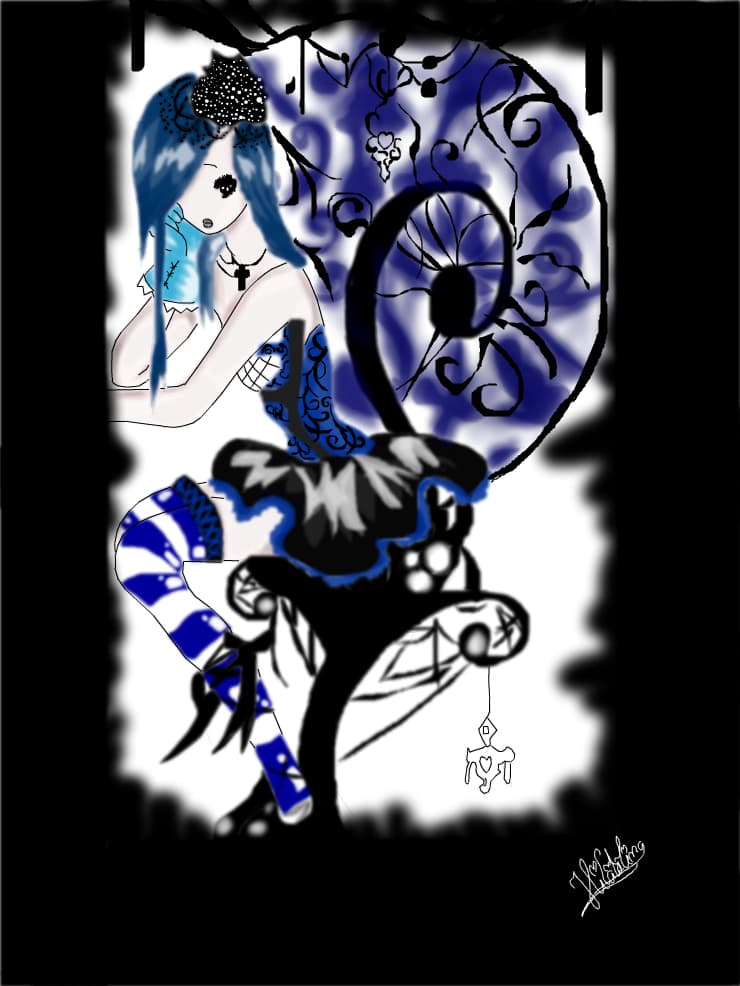 Blue lolita
