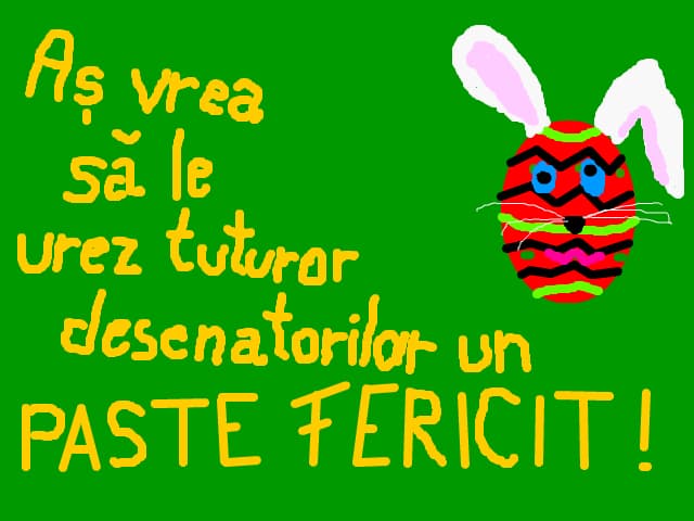 Paste  Fericit alturi de cei dragi!
