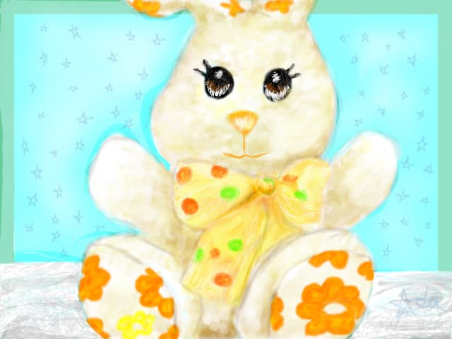 bunny...[[dati mare sa se vada terminat...si mai frumos:P:)]]-a part of my room:D