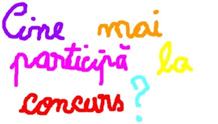 cine mai participa la concurs?