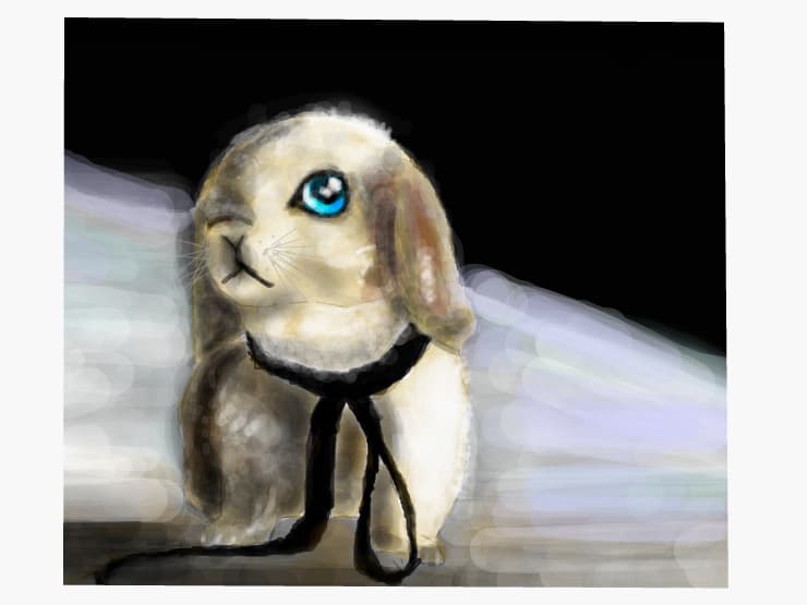 un vot si un pupik o sa aduka zambetul pe chipul nostru (al meu si al iepurasului)