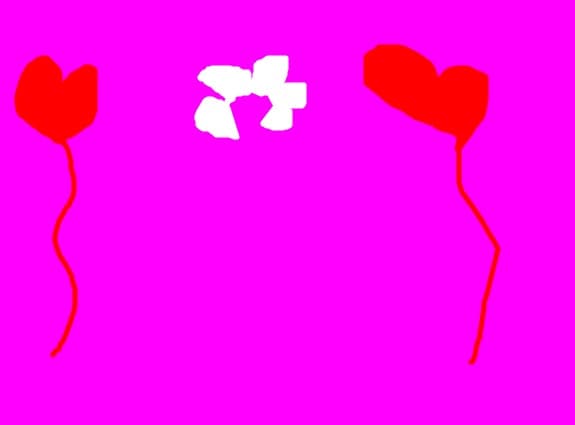 floare si baloane