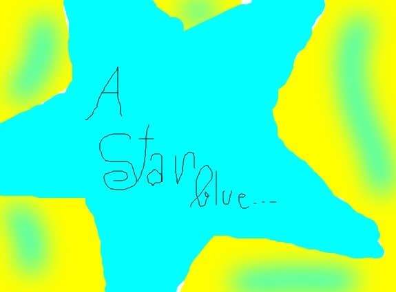 A Star Blue