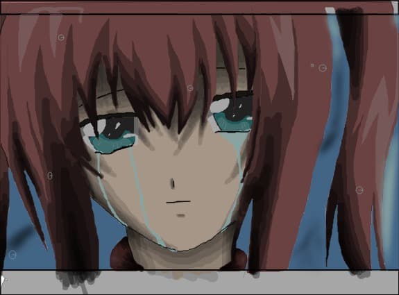 i like to cry in rain because nobody can see my tears...