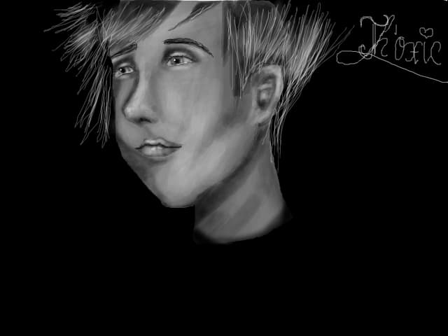 Boy in black and grey....pentru eug13antares;))