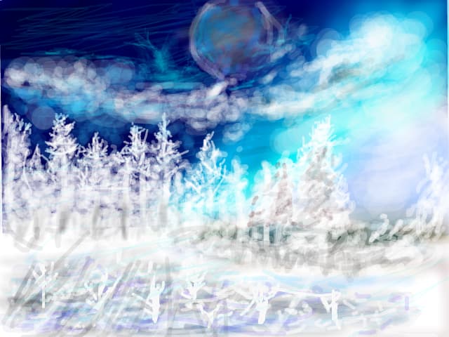 Magic Winter Night