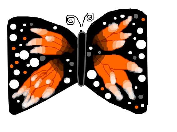 Fluture monarh