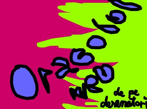 kred k unii dan voi kred deplasata ideea k primul meu desen sa fie akest oracol nu e ok, inseamna k