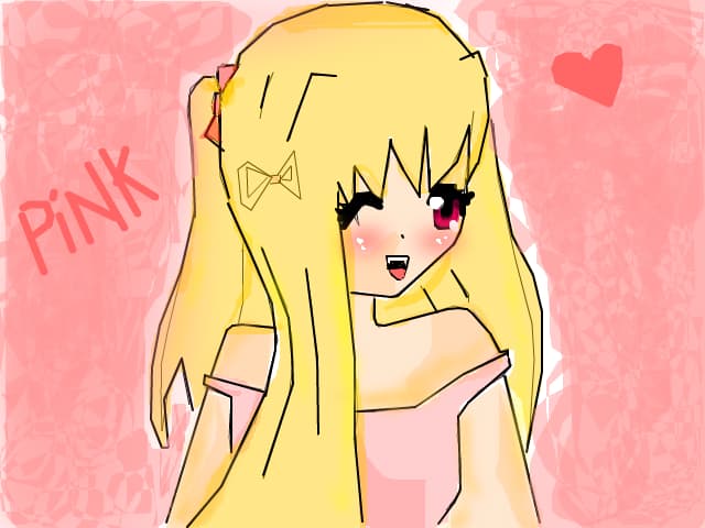 Pink! Waa! :X I love pink!