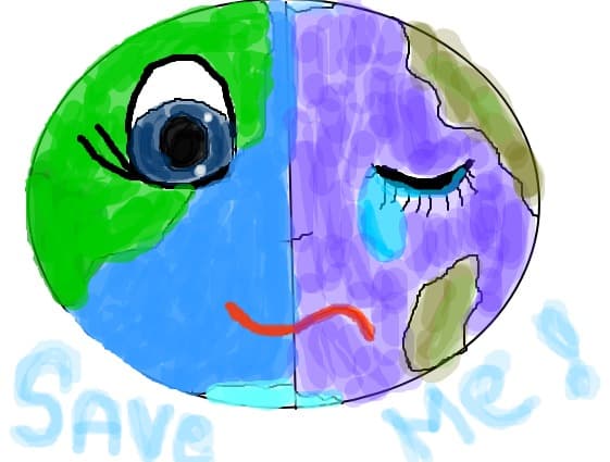 planeta poate fi ingrijita si vesela...sau invers...depinde de noi....