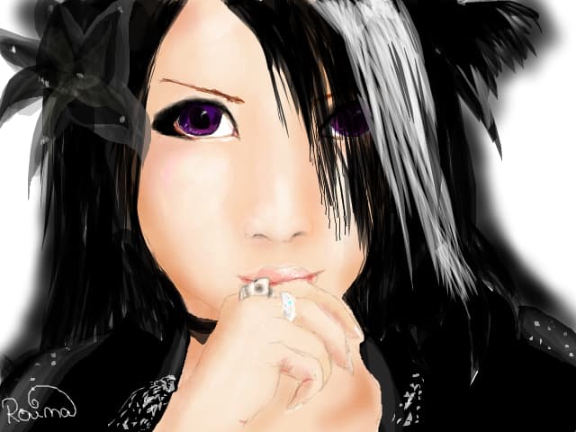 Visual kei boy:) sincer am vrut sa fie Kanon:)) dar nu seamana:))