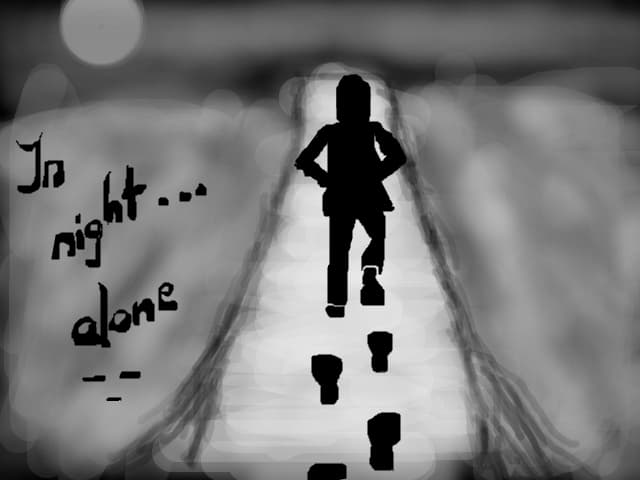 in night alone