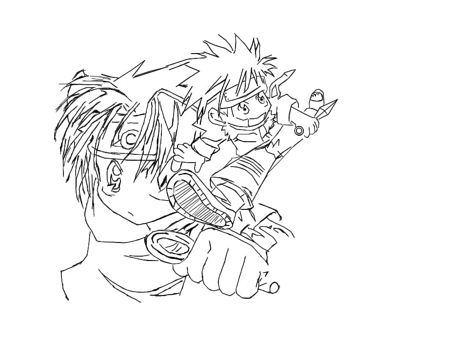 Sasuke and Naruto