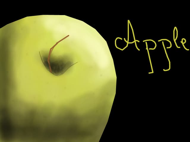 ..apple...