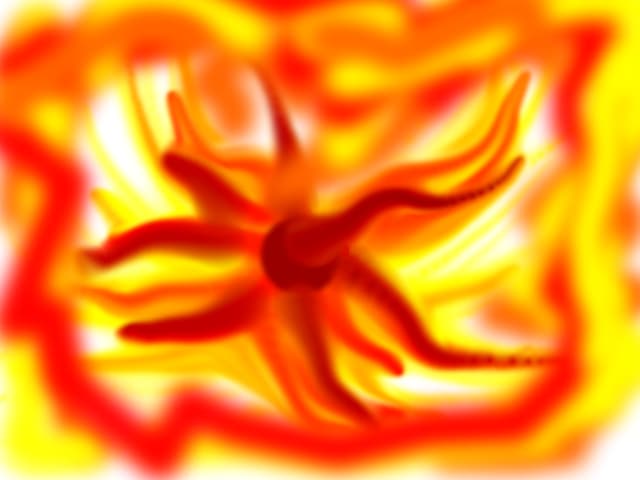 Fire Burning