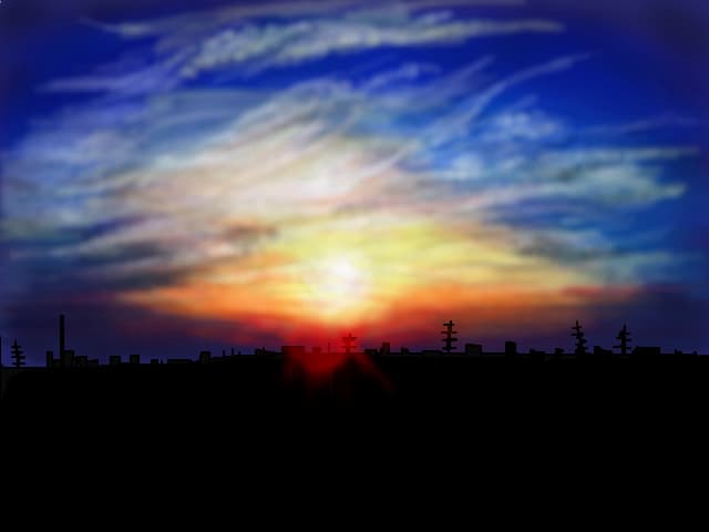 sunset