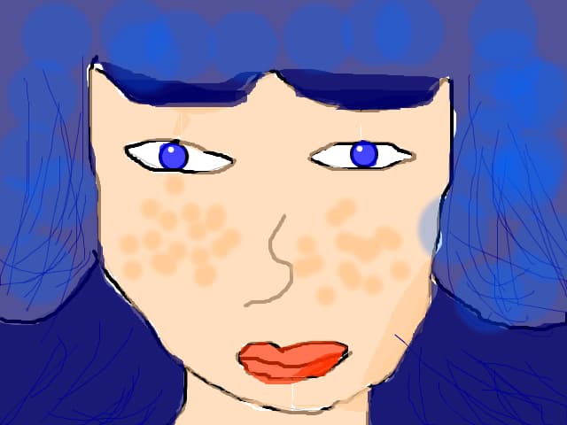 blue