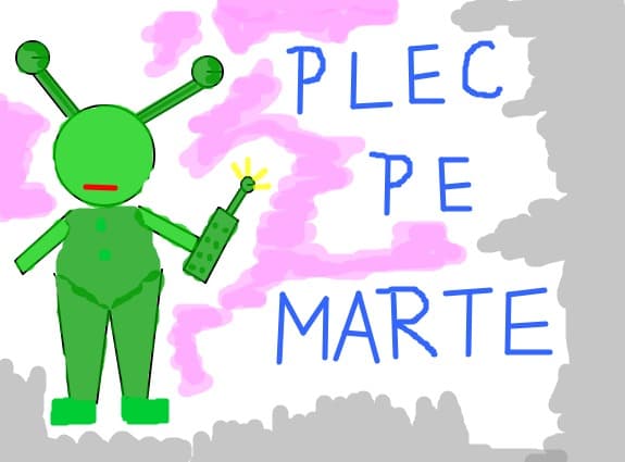 plec pe marte