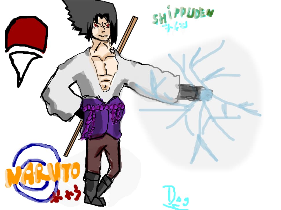 uchiha clan\ sasuke attack