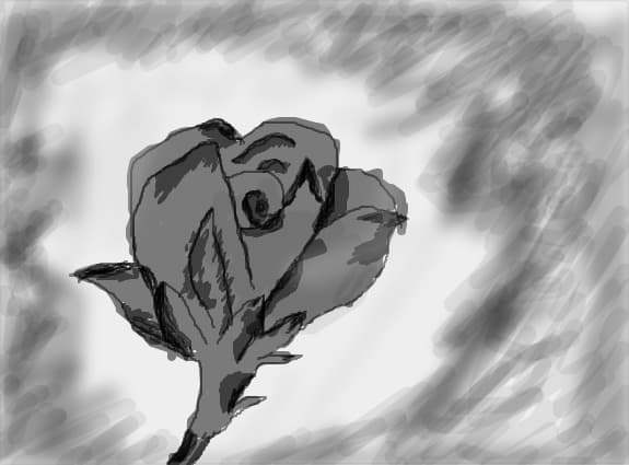 un trandafir
