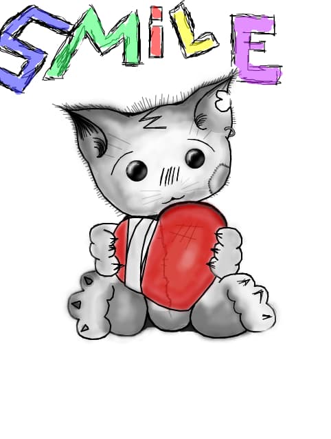 cute and cuddly kitty